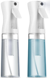 SUPER+ 2 Pack Mister Bottle Set – Time-Saving Hair Care Solution, Continuous Trigger Spray for Work-from-Home Routines