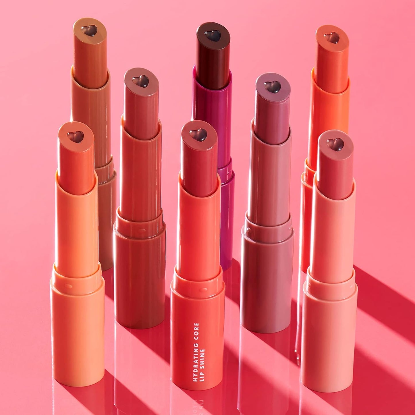 e.l.f. Hydrating Core Lip Shine – Gentle Tinted Lip Balm for Sensitive Daily Use, Vegan and PETA Certified