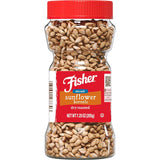 Fisher Lightly Salted Sunflower Kernels – Fiber-Rich Snack for Low-Sugar Wellness Diets, 7.25 oz Resealable Bag