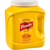 French's Classic Yellow Mustard, 105 oz – Camping and Picnic Mustard for Refillable Outdoor Squeeze Bottles and Tableside Dispensers