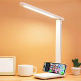 BrightCare Desk Lamp – Study Lamp for Late-Night Exam Prep, Dimmable Cool White for Concentration