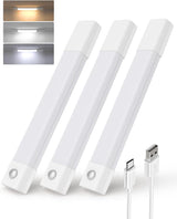 EZVALO PIR Under Cabinet Lighting – Smoke-Free Automatic Night Light for Power Outages, Elderly Bedrooms, and Stair Steps