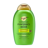 OGX Clarifying Strength + Rosemary Mint Conditioner – Thoughtful Self-Care Gift for Her, Sulfate-Free Oily Hair Care