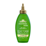 OGX Extra Strength Refreshing Scalp + Rosemary Oil Mint Dry Scalp Treatment – Portable Scalp Refresh for Patio Weekends, No-Rinse Leave-In