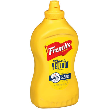 30 oz plastic squeeze bottle designed for tabletop self-service