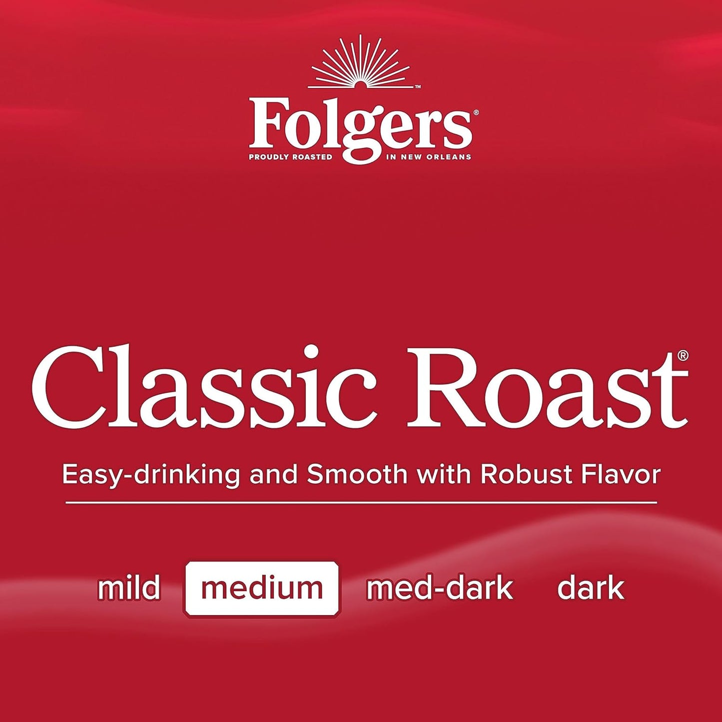 Folgers Classic Roast Instant Coffee – Compact Camping Coffee with No Gear or Brewing Setup