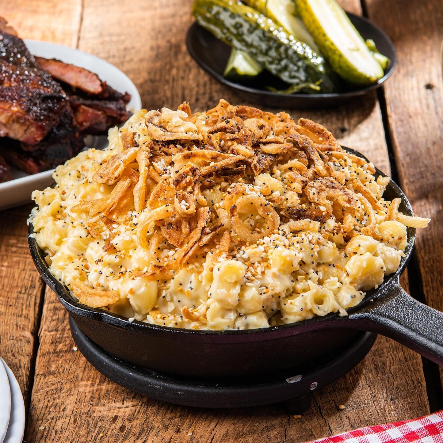 French's Original Crispy Fried Onions 24 oz – Crowd-Pleasing Holiday Gift for Family Food Lovers
