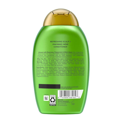 OGX Extra Strength Rosemary Mint Conditioner – Herbal Rosemary and Peppermint Scent for Meditation-Space Self-Care