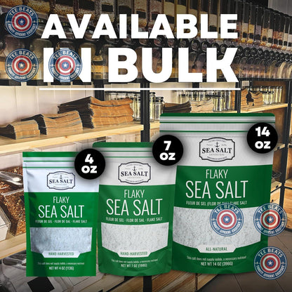 Sol de Baja Sea Salt Flakes, 7 oz – Additive-Free Finishing Salt for Whole Food and Clean Eating Recipes