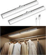 EZVALO Motion Sensor Closet Lights, 2 Pack — Dark-Only Auto Sensor Light to Prevent Nighttime Falls and Trips